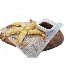 Креветки темпура