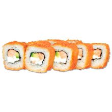 Лосось темпура ролл