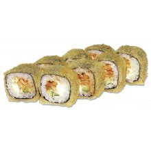 Сяке темпура ролл